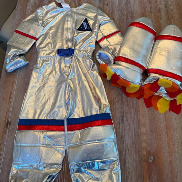 Pottery Barn Kids Silver Astronaut Costume - Picture 2 of 4